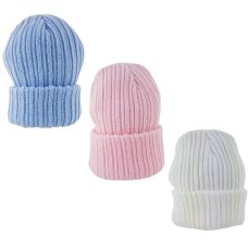 CM1740-2: Baby Rib Knit Hat (3-12 Months)